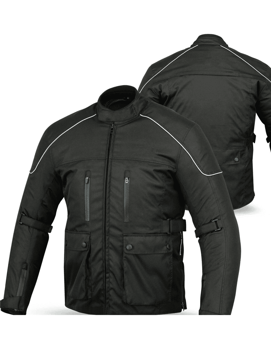 Motorcycle Waterproof Jacket (Cordura)